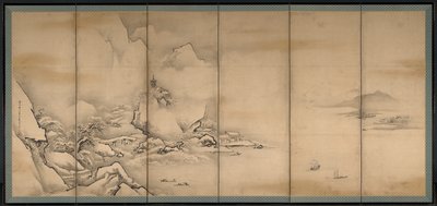 De fire årstider af Kanō Tan’yū