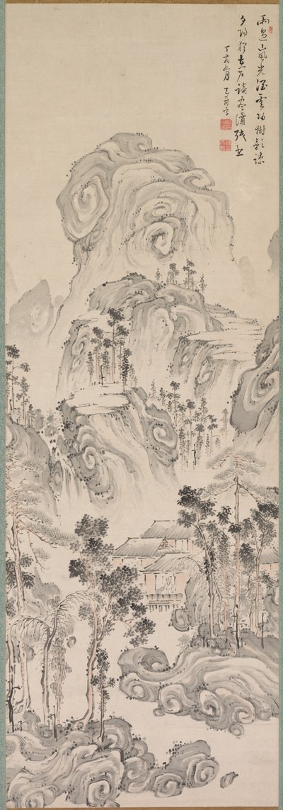 Landskab, 1767. af Kan Tenju