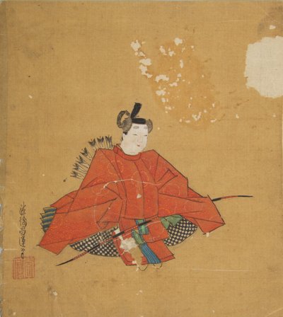 Udødelig digter, 1600-tallet. af Kano Shoun