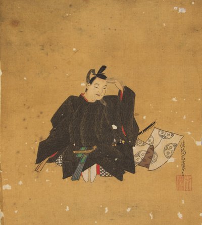 Udødelig digter, 1600-tallet. af Kano Shoun