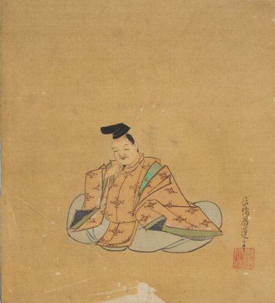 Udødelig digter, 1600-tallet. af Kano Shoun