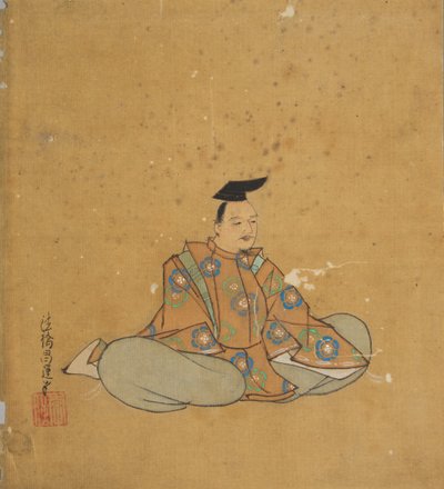 Udødelig digter, 1600-tallet. af Kano Shoun