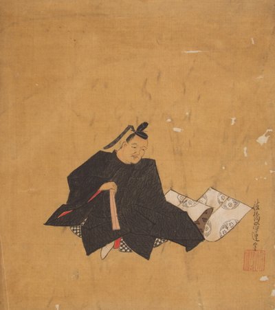 Udødelig digter, 1600-tallet. af Kano Shoun