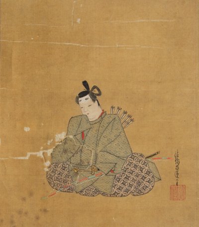 Udødelig digter, 1600-tallet. af Kano Shoun