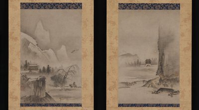 To udsigter fra de otte udsigter over floderne Xiao og Xiang, begyndelsen af det 16. århundrede. af Kantei