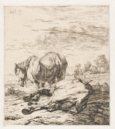 To heste Dyr (serietitel) af Karel Du Jardin