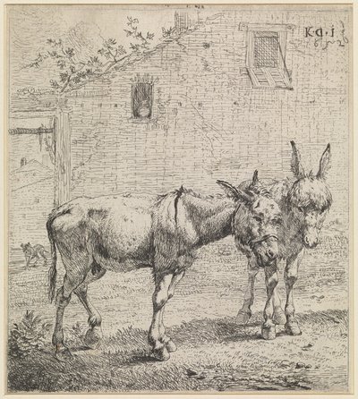 De to æsler af Karel Dujardin