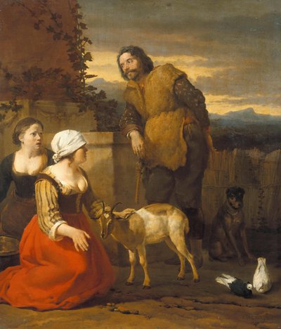 Den syge ged af Karel Dujardin