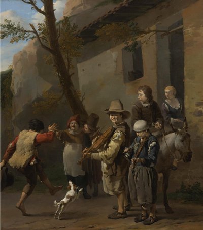 Hollandsk: De rejsende musikere De rejsende musikere af Karel Dujardin