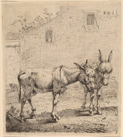 To æsler af Karel Dujardin