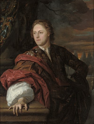 Portræt af en mand af Karel de Moor
