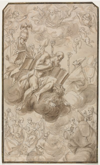 Sankt Hieronymus himmelfart af Karel Škréta