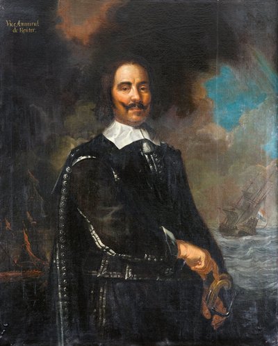 Viceadmiral de Ruyter af Karel van III Mander