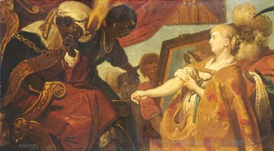 Chariclea viser Persina og Hydaspes af Karel van Mander III