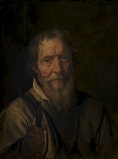 Portræt af en gammel mand. Christian Jacobsen Drakenberg af Karel van Mander III