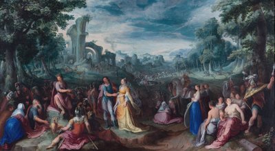 Scipios kontinens af Karel van Mander the Elder