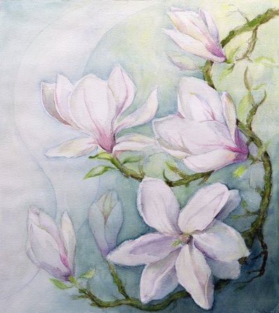 Magnolia (wc) af Karen Armitage