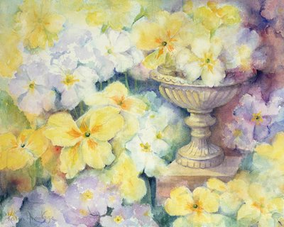 Polyanthus ved Hurst af Karen Armitage