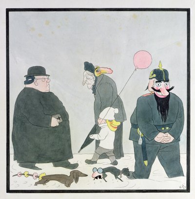 Bayersk karneval af Karl Arnold