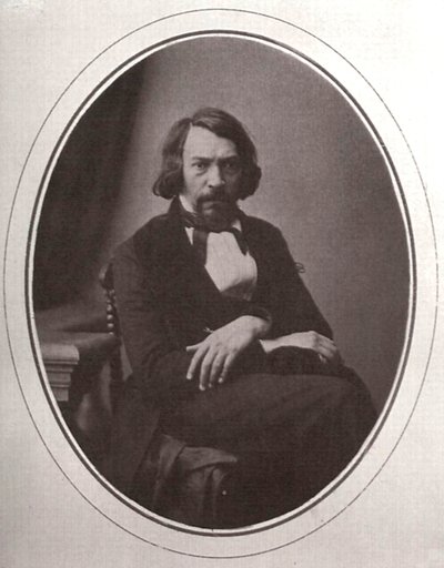 Alexei Stepanovich Khomyakov, russisk religiøs digter, c1858 af Karl August Bergner