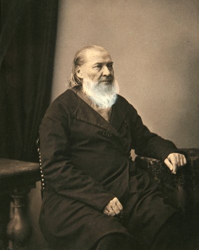 Sergei Aksakov, russisk forfatter, 1850
