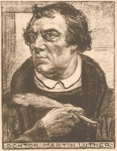 Martin Luther af Karl Bauer
