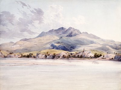 Bijoux Hills ved Missouri af Karl Bodmer