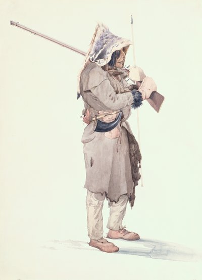 Pasesick-Kaskutau af Karl Bodmer