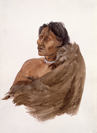 Passítopa, Ponca Man af Karl Bodmer