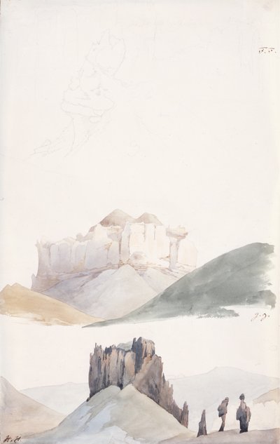 Øvre Missouri af Karl Bodmer