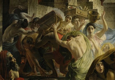 Detaljer om Pompejs sidste dag (af Karl Bryullov, 1833, Russian Museum) af Karl Pavlovich Bryullov