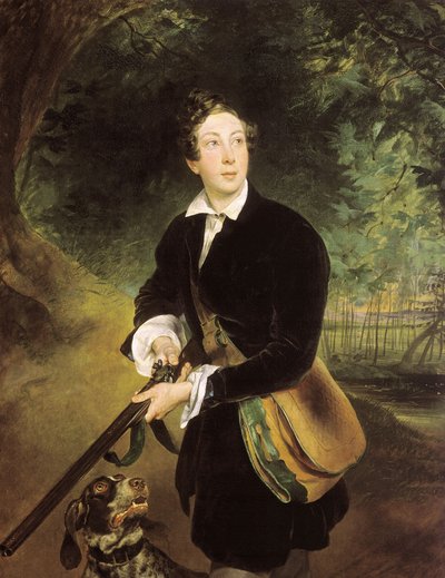 Portræt af Aleksej Konstantinovitj Tolstoj af Karl Bryullov
