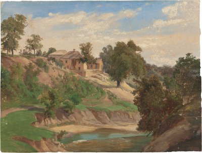 Ved Pedernales-floden af Karl Friedrich Hermann Lungkwitz