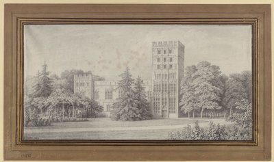 Berlin. Kavalérhuset på Påfugleøen. Udsigt af Karl Friedrich Schinkel