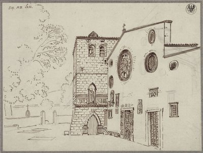San Giusto-katedralen i Trieste af Karl Friedrich Schinkel