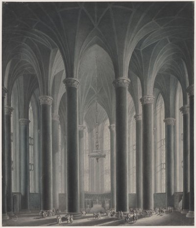 En fyrstes residens. Interiør af Karl Friedrich Schinkel