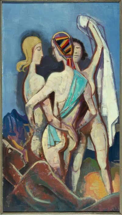 Dom fra Paris af Karl Hofer