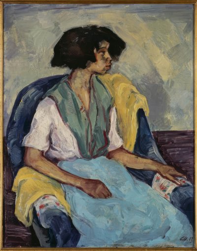 Sigøjnerinde af Karl Hofer