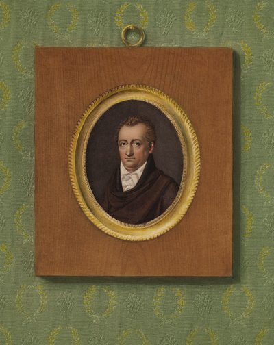 Portræt af Johann Wolfgang Goethe af Karl Josef Raabe