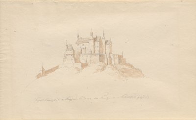 Slot Landstuhl f. Kaisers, Lautern, fyrsterne v. på grund af Sickingen af Karl Julius Von Leypold