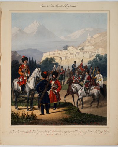 Konvoj af Hans Kejserlige Højhed, 1867 af Karl Karlovich Piratsky