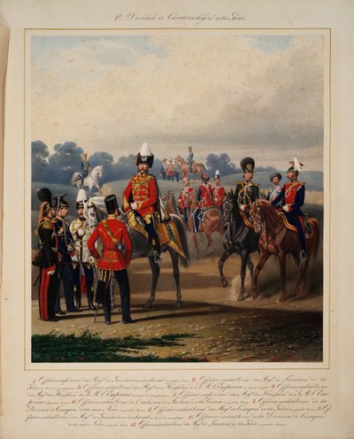 First Guard Light Cavalry Division, 1867 af Karl Karlovich Piratsky