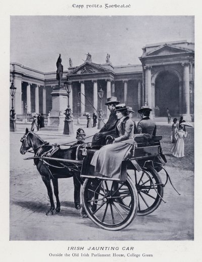 Irsk Jaunting Car (s/h foto) af Karl Karlovich Piratsky