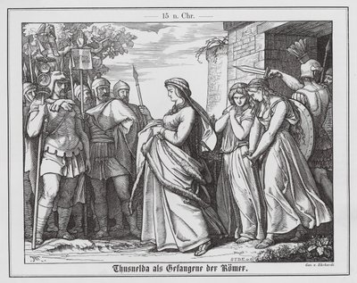 Thusnelda i romersk fangenskab af Karl Ludwig Adolf Ehrhardt