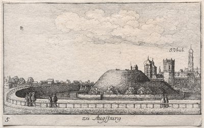 Nogle interessante steder...: Tavle 5, Augsburg af Karl Ludwig Bernhard Buchhorn