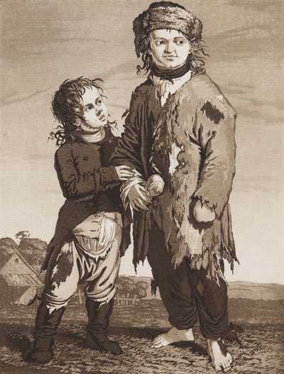 De unge tiggere af Karl Ludwig Bernhard Buchhorn