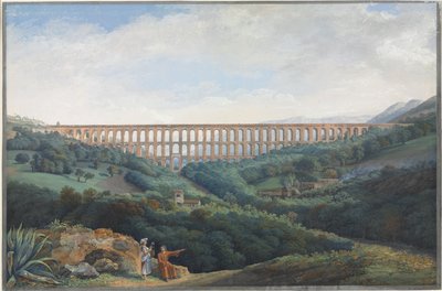 Akvædukterne ved Caserta af Karl Ludwig Hackert