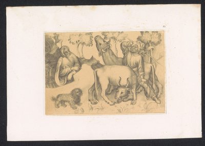Paulus van Thebe er kendt med to ossens Design og studier af en hollandsk mester fra det 15. århundrede. Århundrede. Baseret på originalerne opbevaret i Det Kongelige Bibliotek i Berlin (serietitel) af Karl Palzow