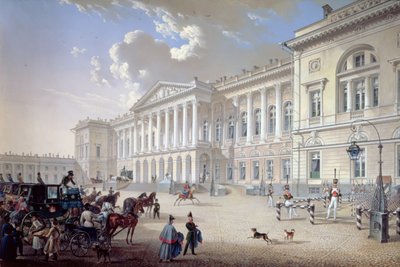 Mikhailovsky-paladset, Skt. Petersborg, 1832 af Karl Pavlovich Beggrov