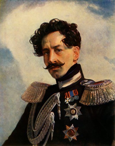 Portræt af General Vasili Alexeyevich Perovsky af Karl Pavlovich Bryullov